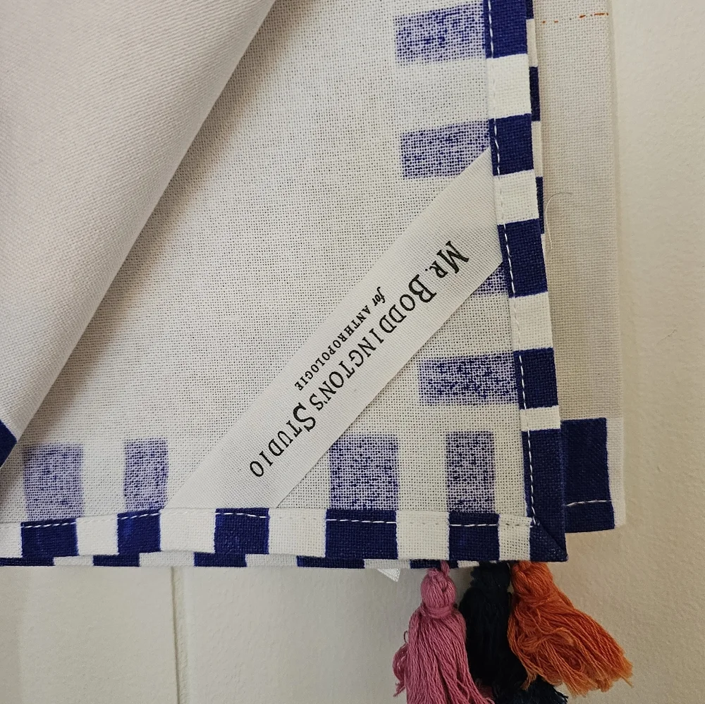 NWT Anthropologie x Mr Boddingtons Everything's Coming Up Rosè Dish Towel
